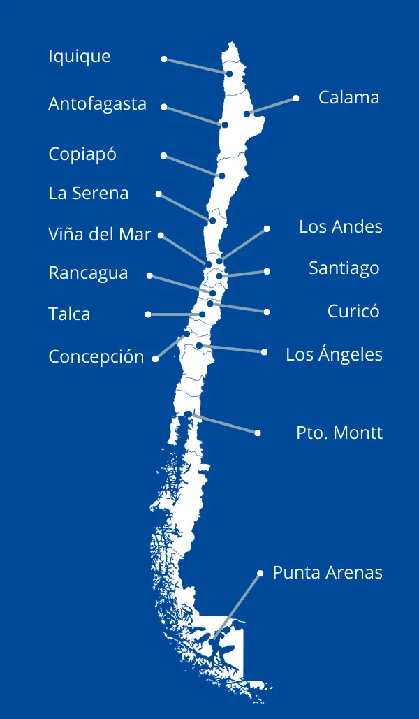 Mapa de Chile