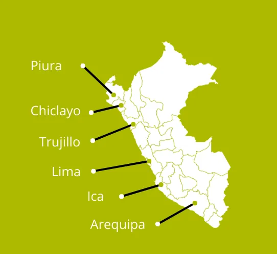 Mapa de Perú